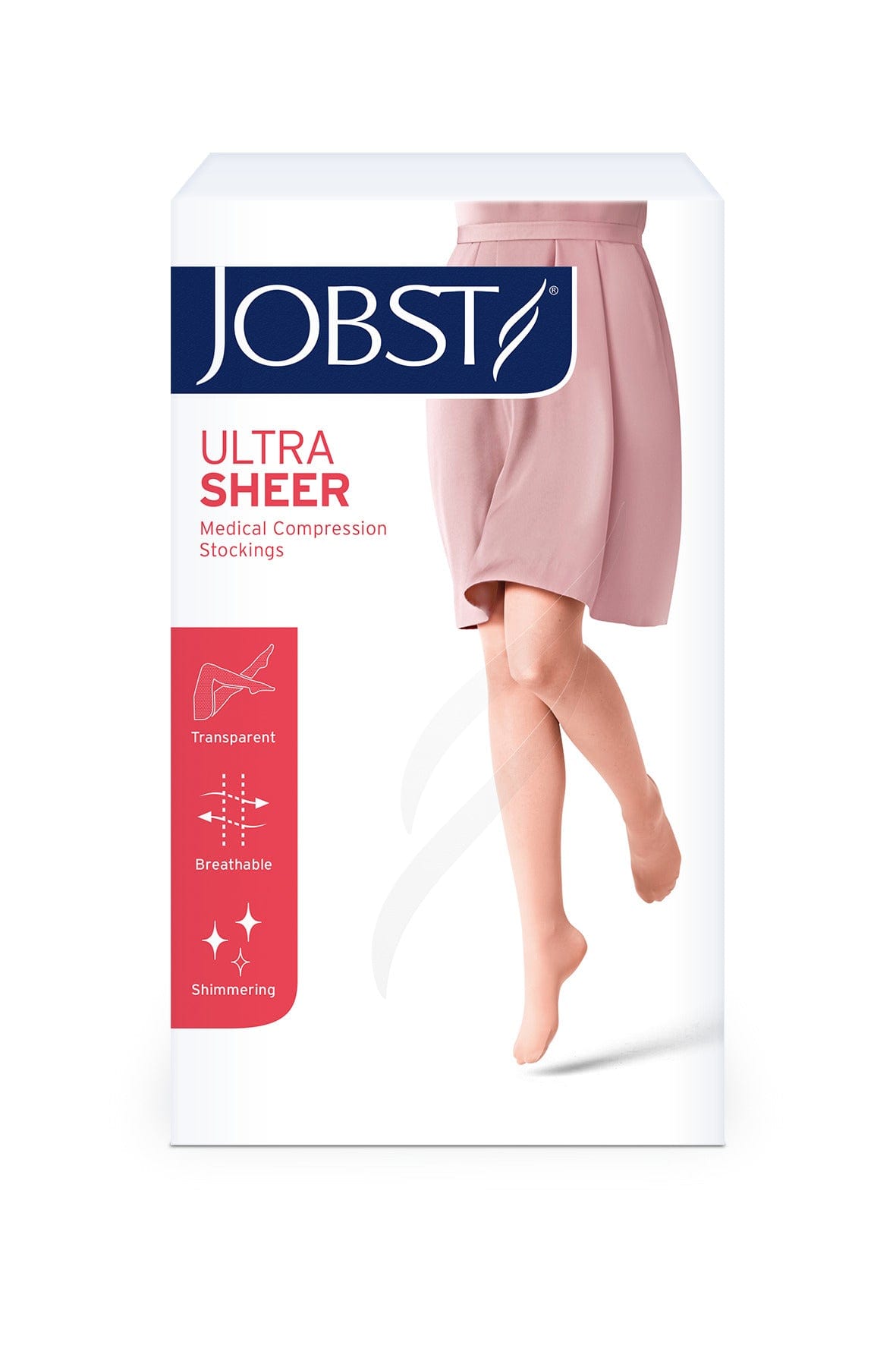JOBST Ultrasheer Petite Length Knee High Beige