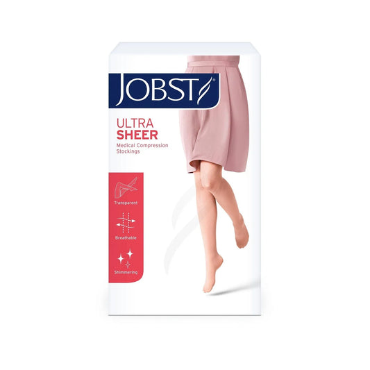JOBST Small / Beige / 15-20mmHg JOBST Ultrasheer Petite Length Knee High Beige