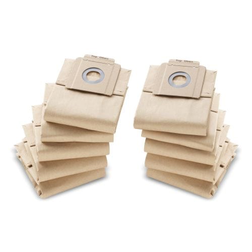 Karcher Cleaning & Washroom Supplies Pack of 10 Karcher Paper Vacuum Filter Bags Suits T9/1Bp And T10/1