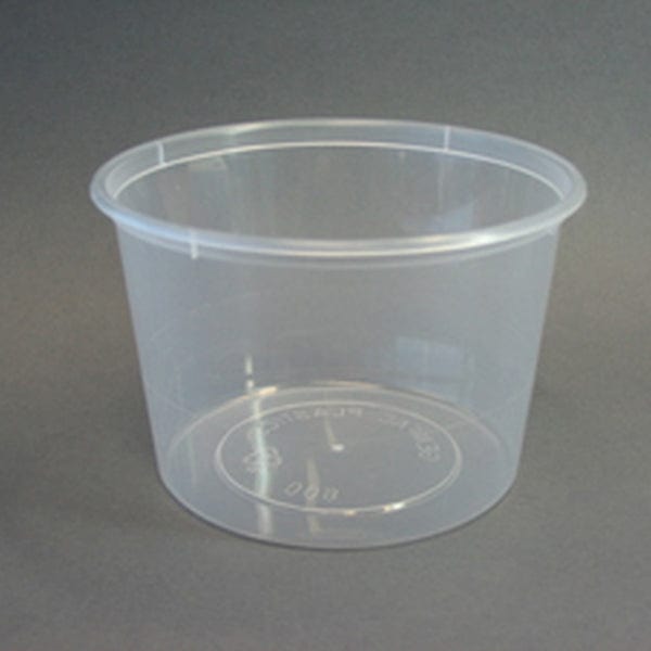 Katermaster Bags & Takeaway 600ml Katermaster Container Round Natural