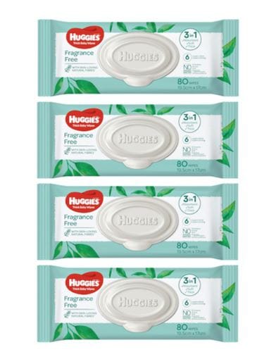 Kimberly-Cark Huggies Baby Wipes Unscented
