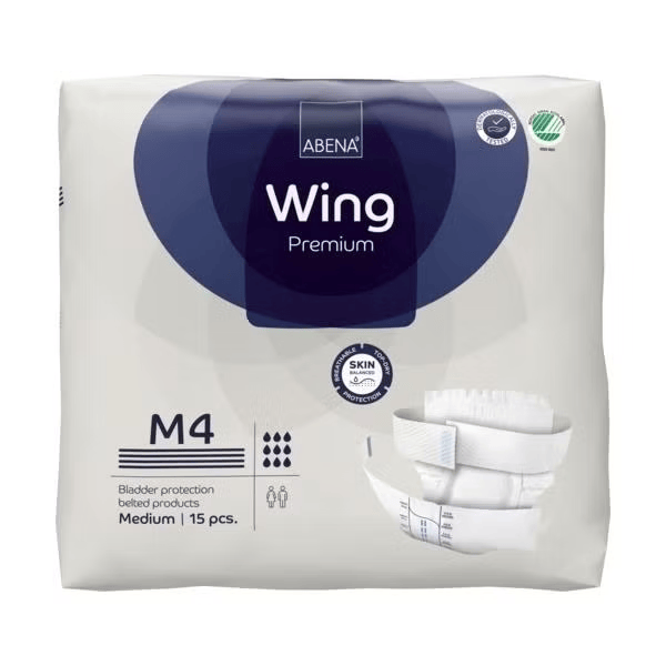 Kimberly Clark Abena-Wing M4 Adult Diapers 3550mL Blue