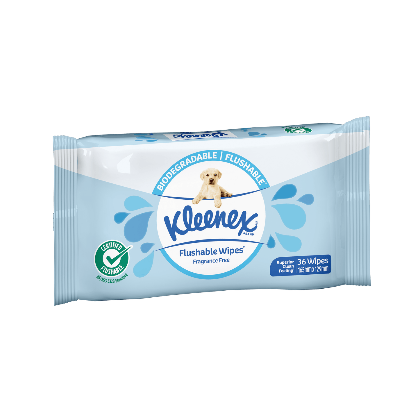 Kleenex Flushable Wipes Fragrance Free