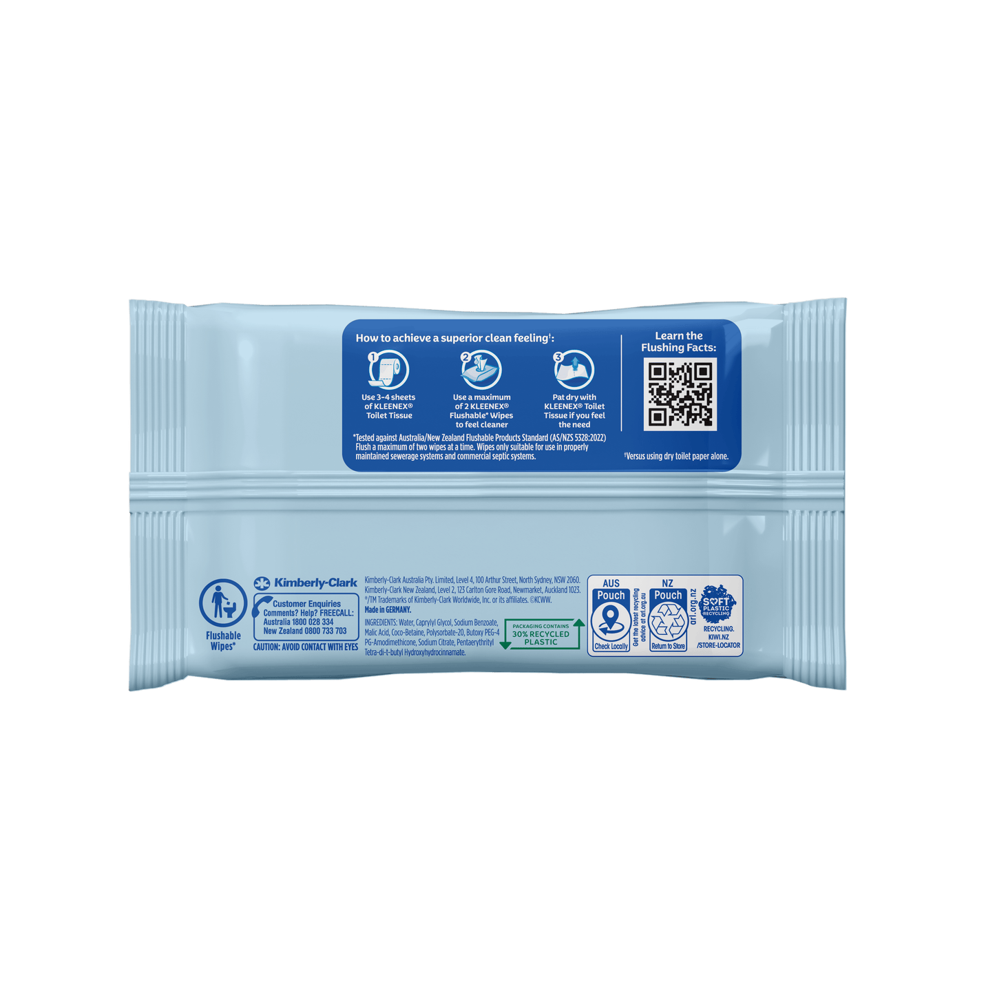 Kleenex Flushable Wipes Fragrance Free
