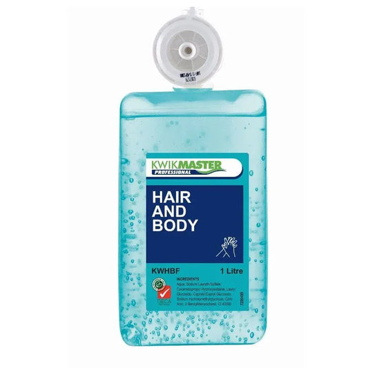 Kwikmaster Professional Cleaning & Washroom Supplies Kwikmaster Professional Ec23 Hair & Body Foam 1L