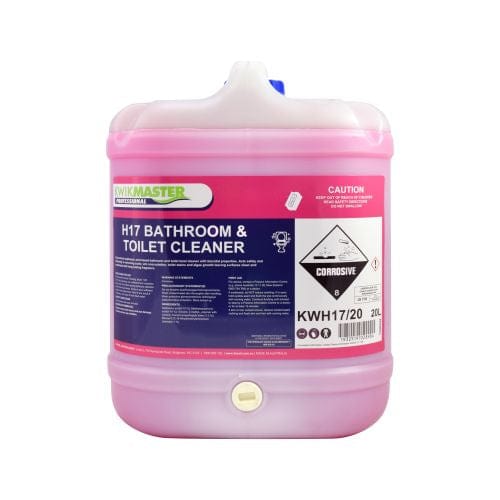 Kwikmaster Professional Cleaning & Washroom Supplies Drum of 1 Kwikmaster Toilet & Urinal Cleaner 20L