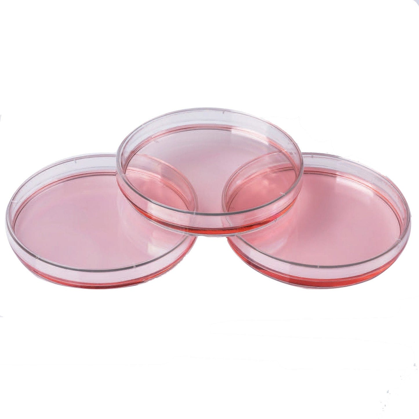 LabServ Dish Petri PS 90x15mm Manual Sterile Vented with Stacking Rim Sleeves of 20