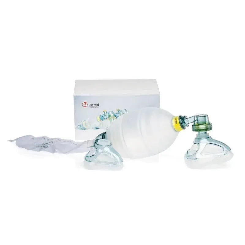 Laerdal Resuscitators Adult / With / Without Laerdal LSR Silicon Resuscitator