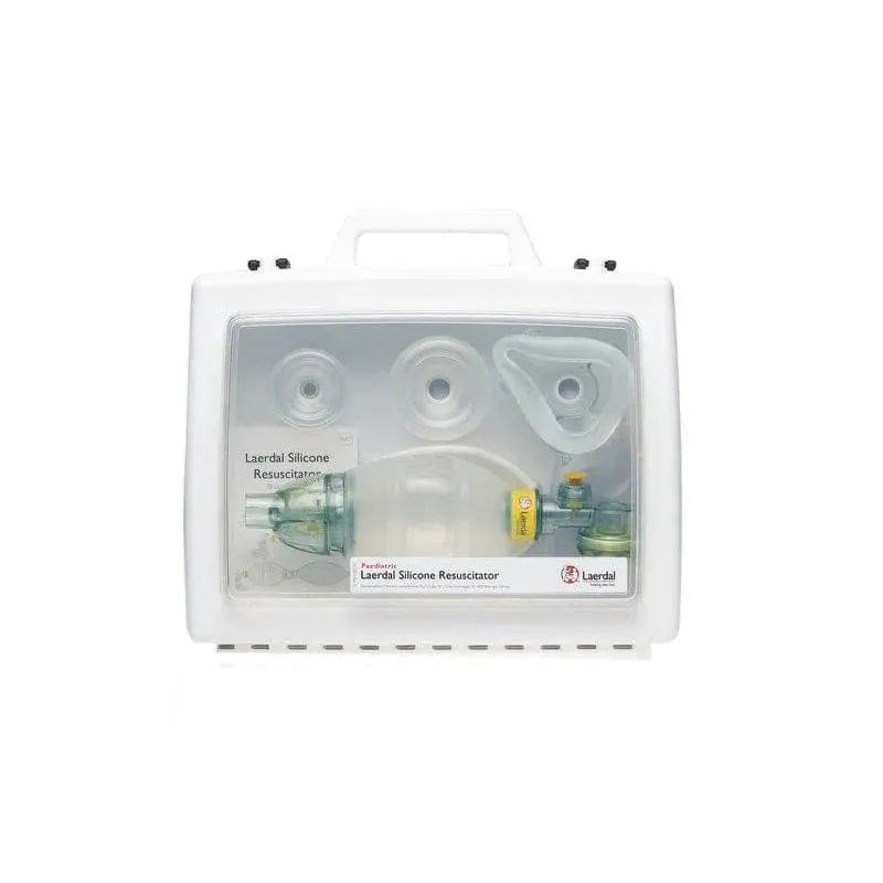 Laerdal Resuscitators Paediatric / With / Display Case Laerdal LSR Silicon Resuscitator