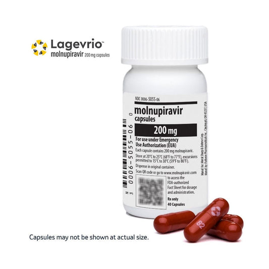 Merck Antivirals LAGEVRIO Molnupiravir 200mg Capsule for COVID-19 Treatment
