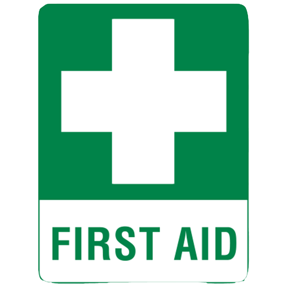 Large Metal First Aid Sign 60 x 45cm