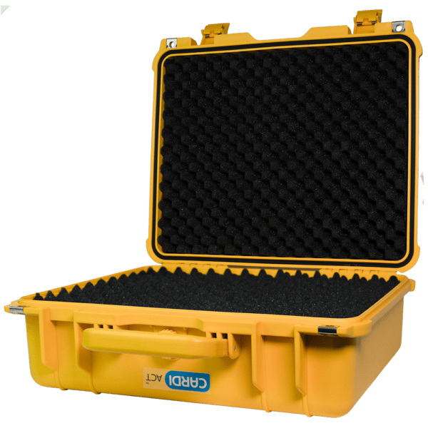Large Waterproof AED Case – LifePak CR2 Compatible Defibrillator Storage | CardiAct