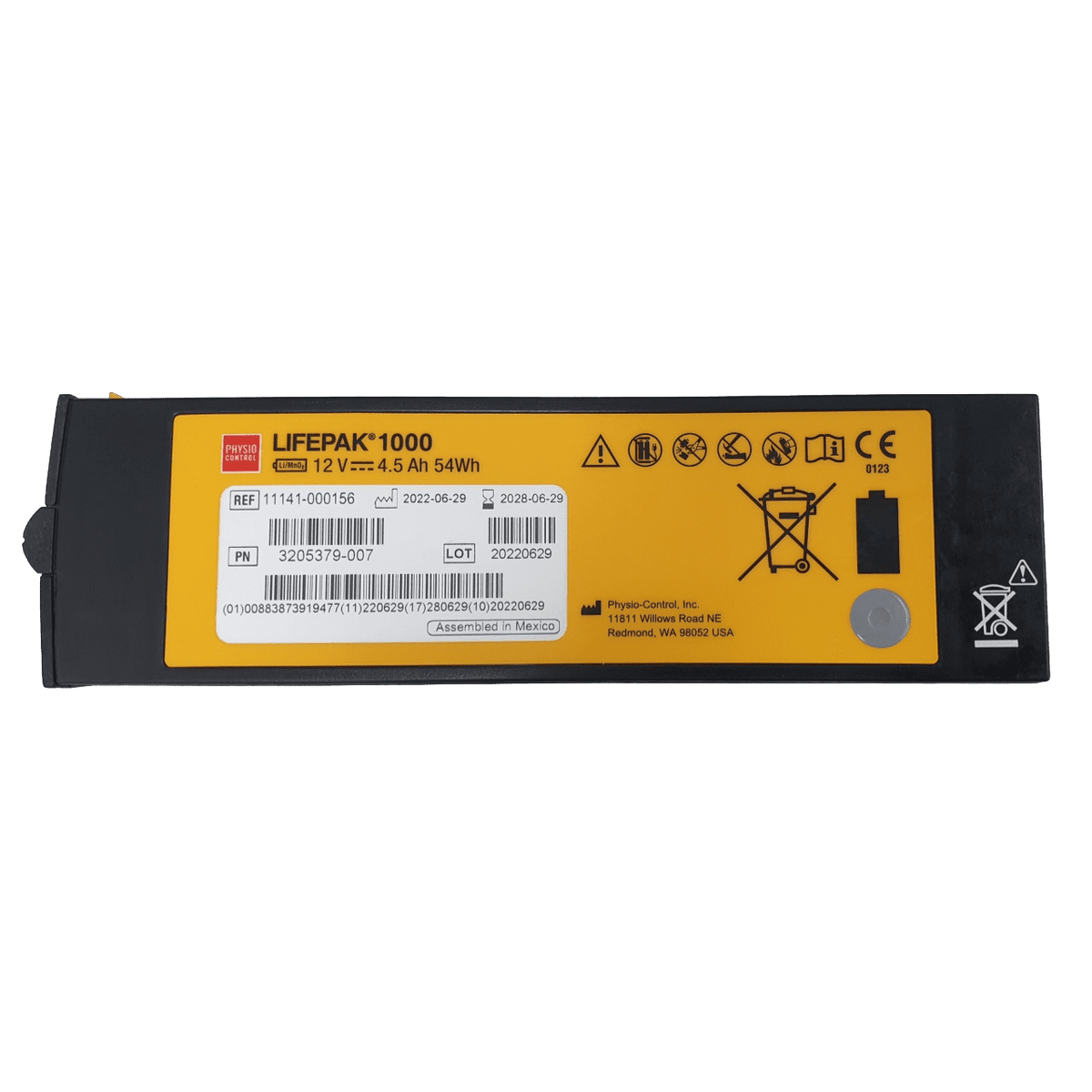 LIFEPAK 1000 Battery