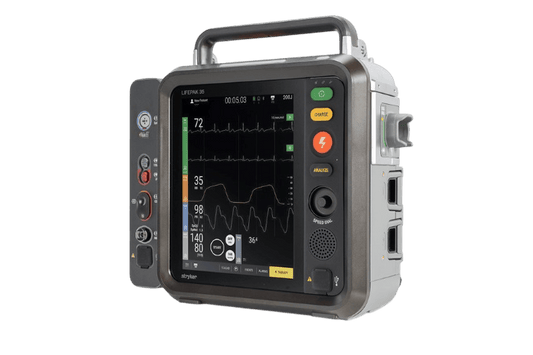 LIFEPAK 35 Defibrillator/Monitor - LP35 12L SPO2 SPCO SPMET 3TEMP