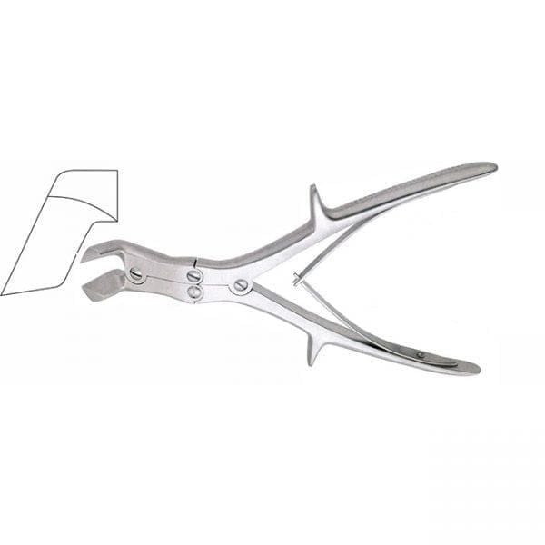 Professional Hospital Furnishings Bone Instruments 27cm / Key Style Liston Bone Cutting Forceps
