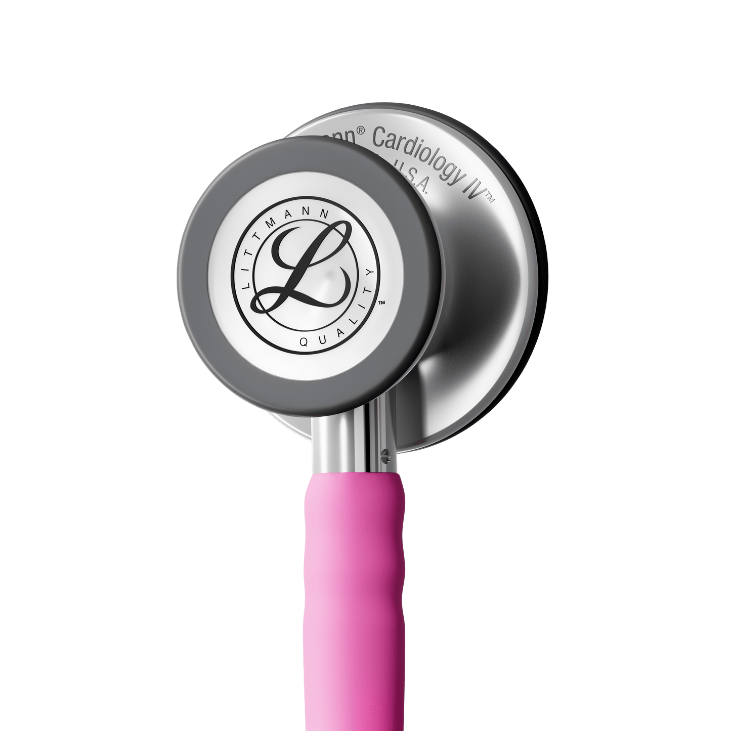 Littmann Cardiology IV Stethoscope Stainless-finish Chestpiece SATIN in Rose Pink 6159C