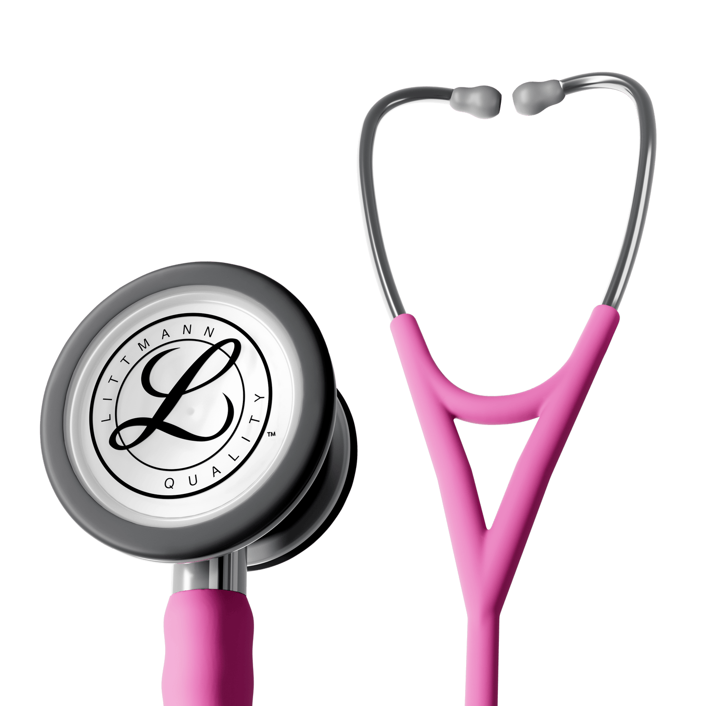 Littmann Cardiology IV Stethoscope Stainless-finish Chestpiece SATIN in Rose Pink 6159C