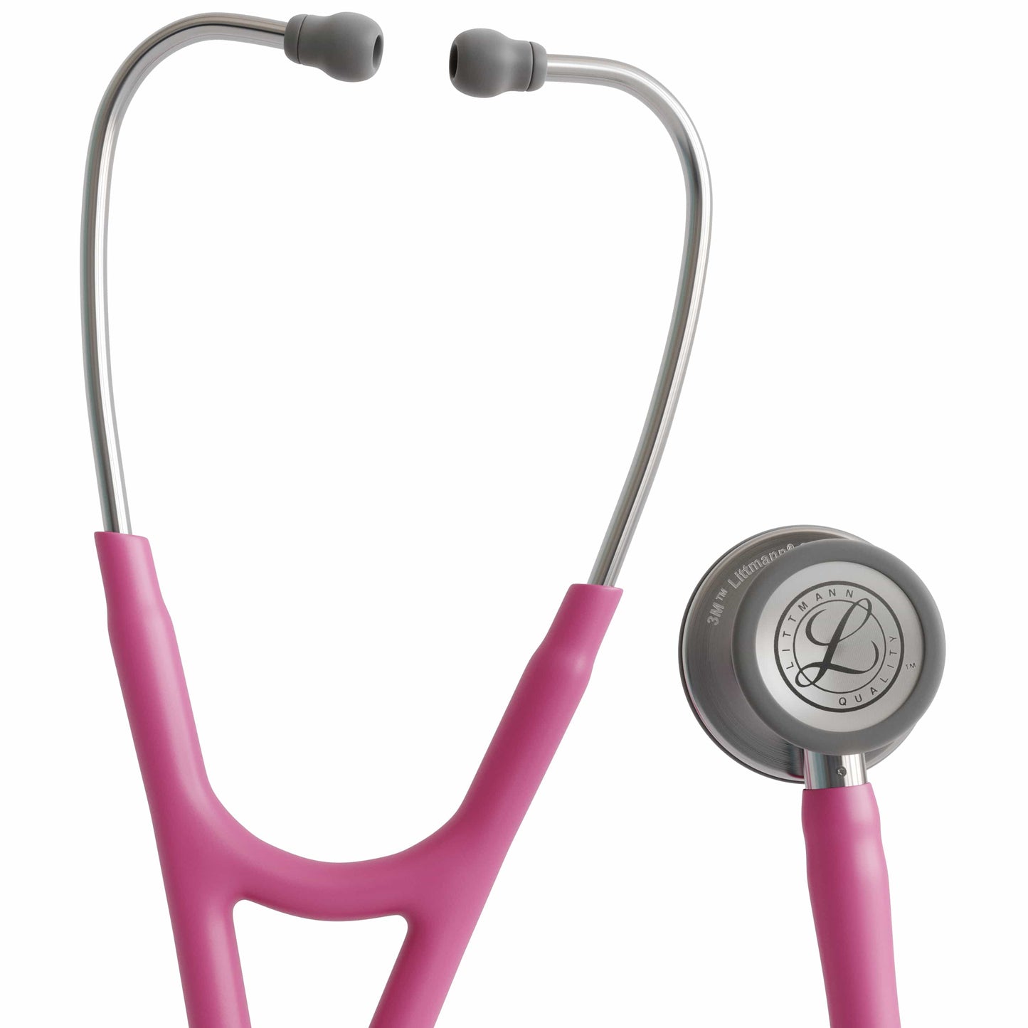 Littmann Cardiology IV Stethoscope Stainless-finish Chestpiece SATIN in Rose Pink 6159C