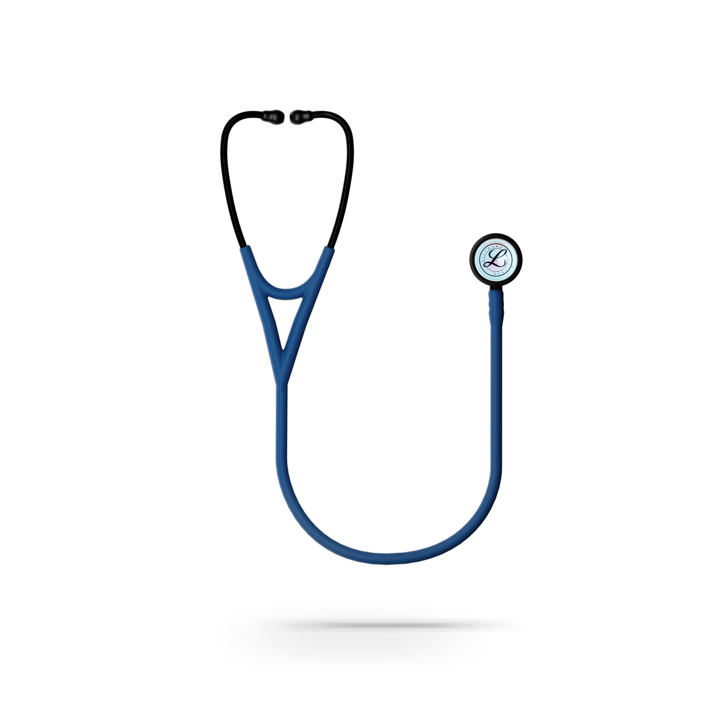 Littmann Cardiology IV Stethoscope High Polish Rainbow Chestpiece SATIN in Navy 6242C