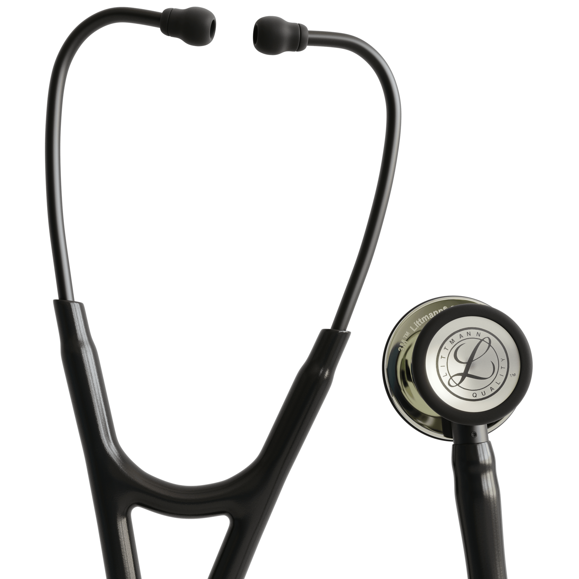 Littmann Cardiology Stethoscopes Littmann Cardiology IV Stethoscope Black / Champagne 6179