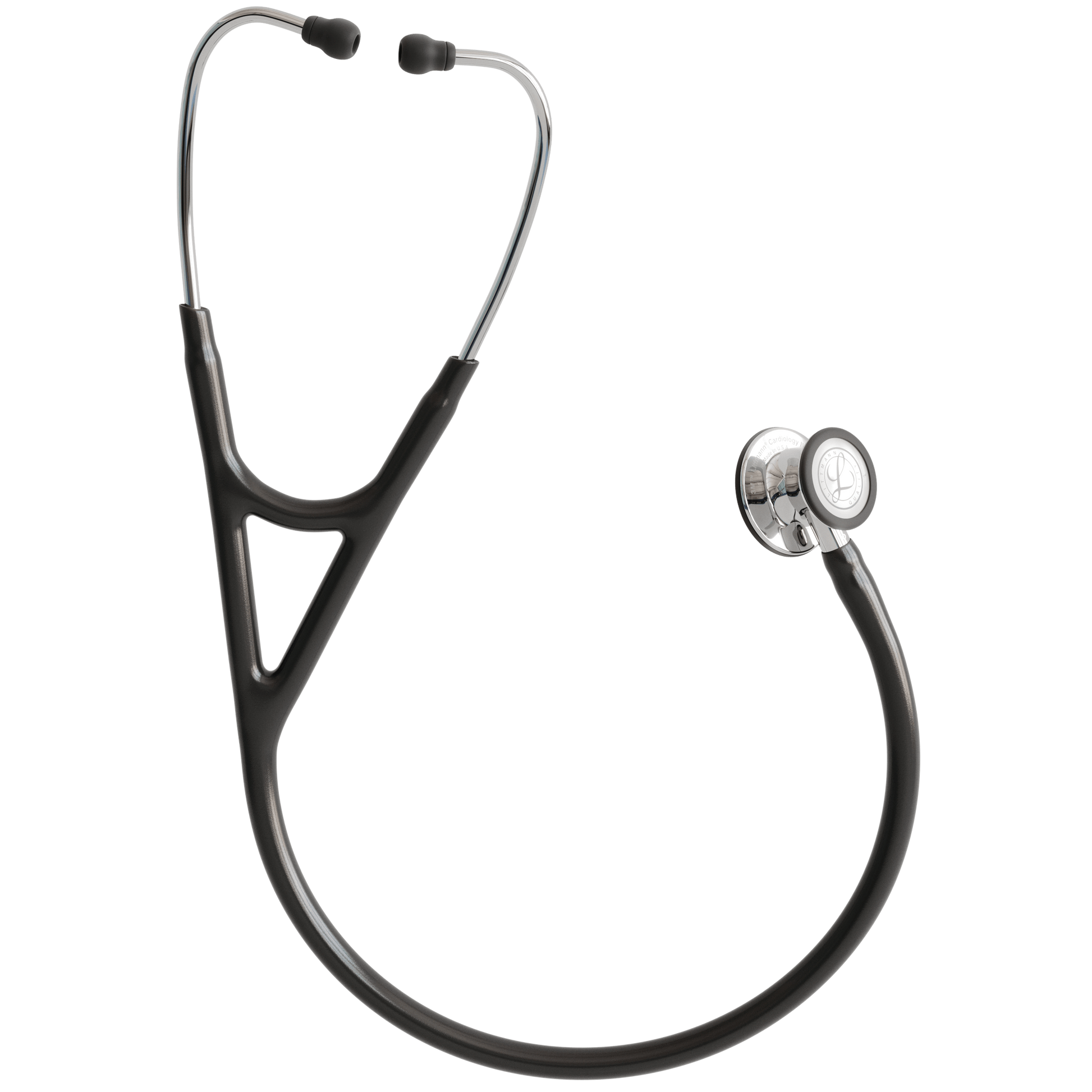 Littmann Cardiology Stethoscopes Littmann Cardiology IV Stethoscope Black / Mirror 6177