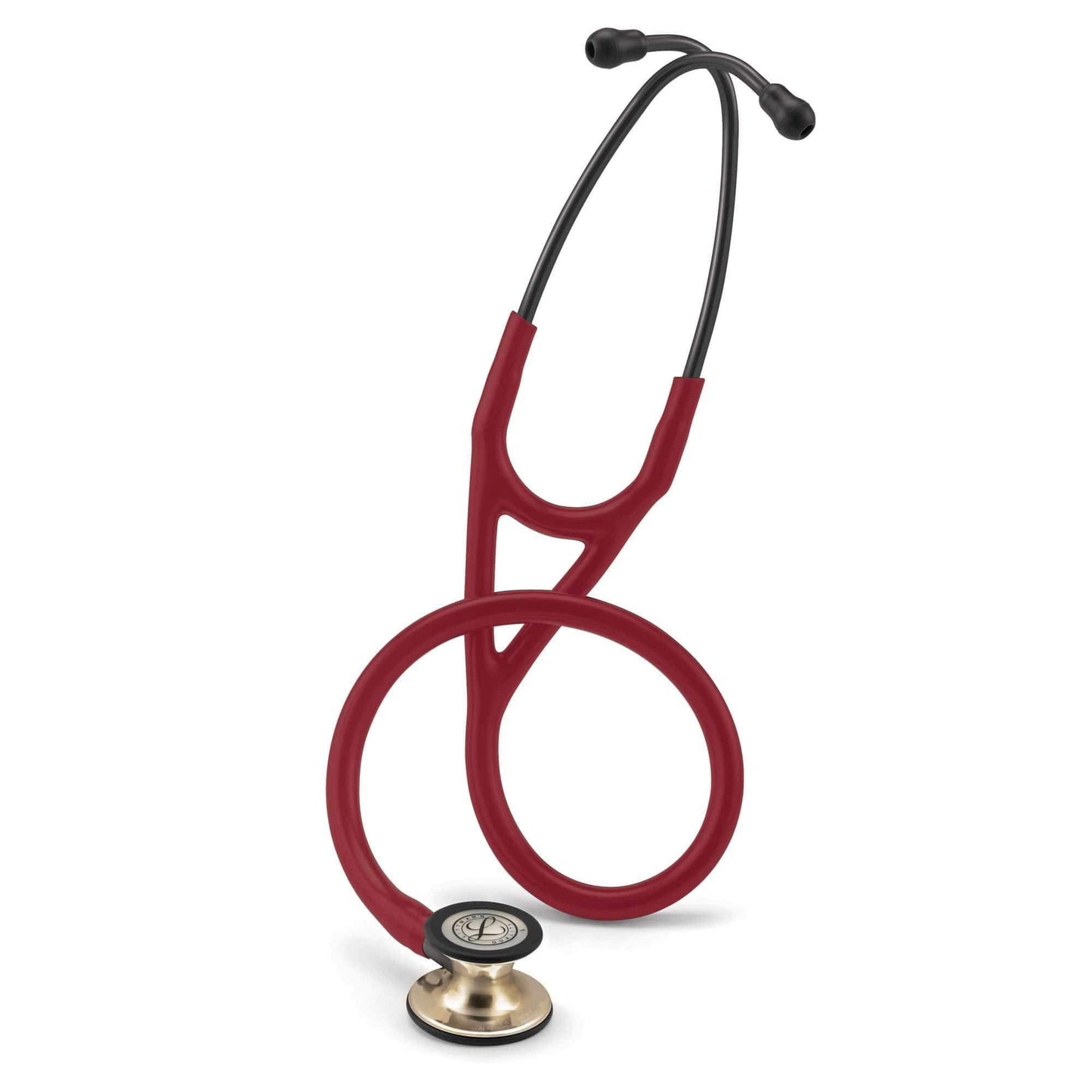 Littmann Cardiology Stethoscopes Littmann Cardiology IV Stethoscope Burgundy / Champagne 6176