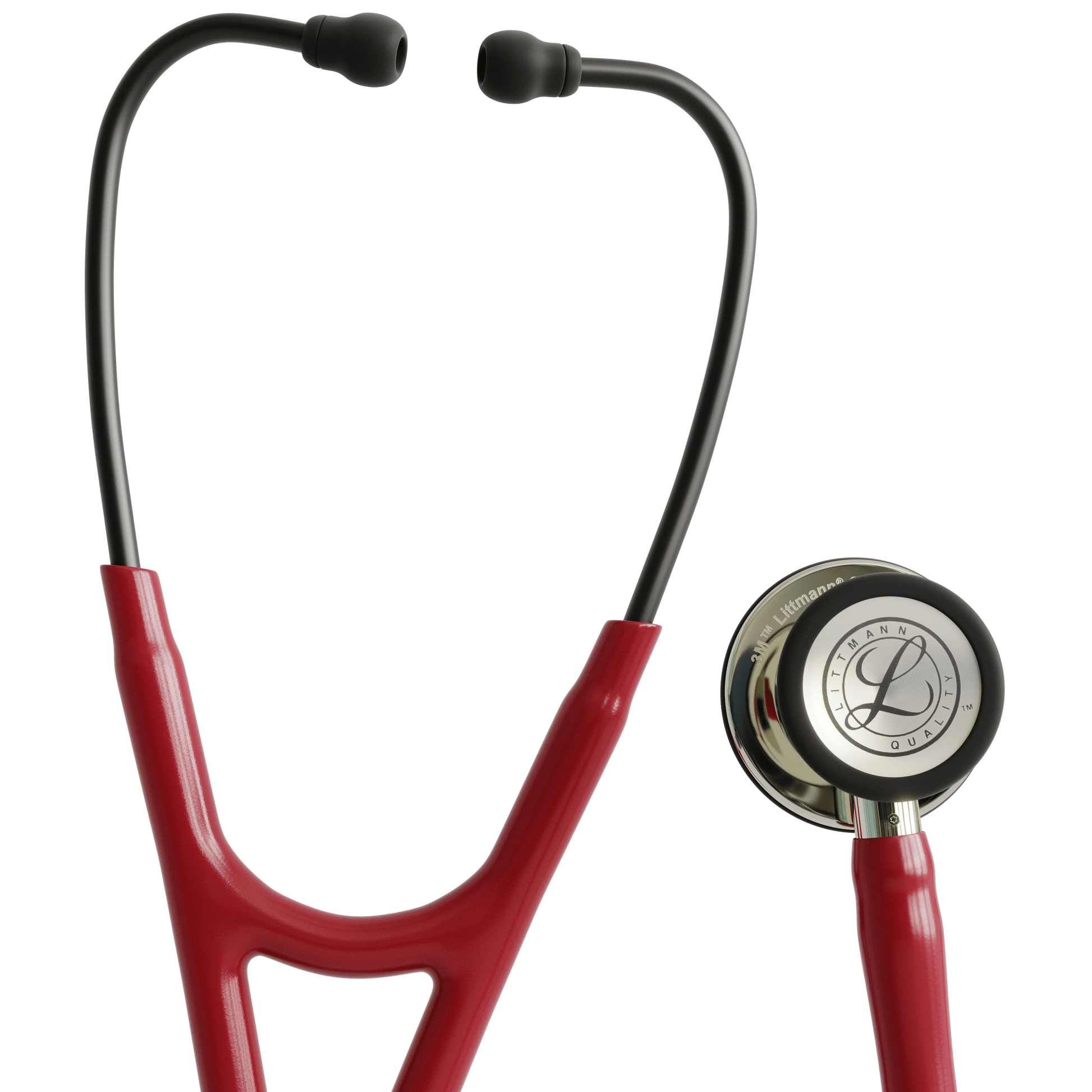 Littmann Cardiology Stethoscopes Littmann Cardiology IV Stethoscope Burgundy / Champagne 6176