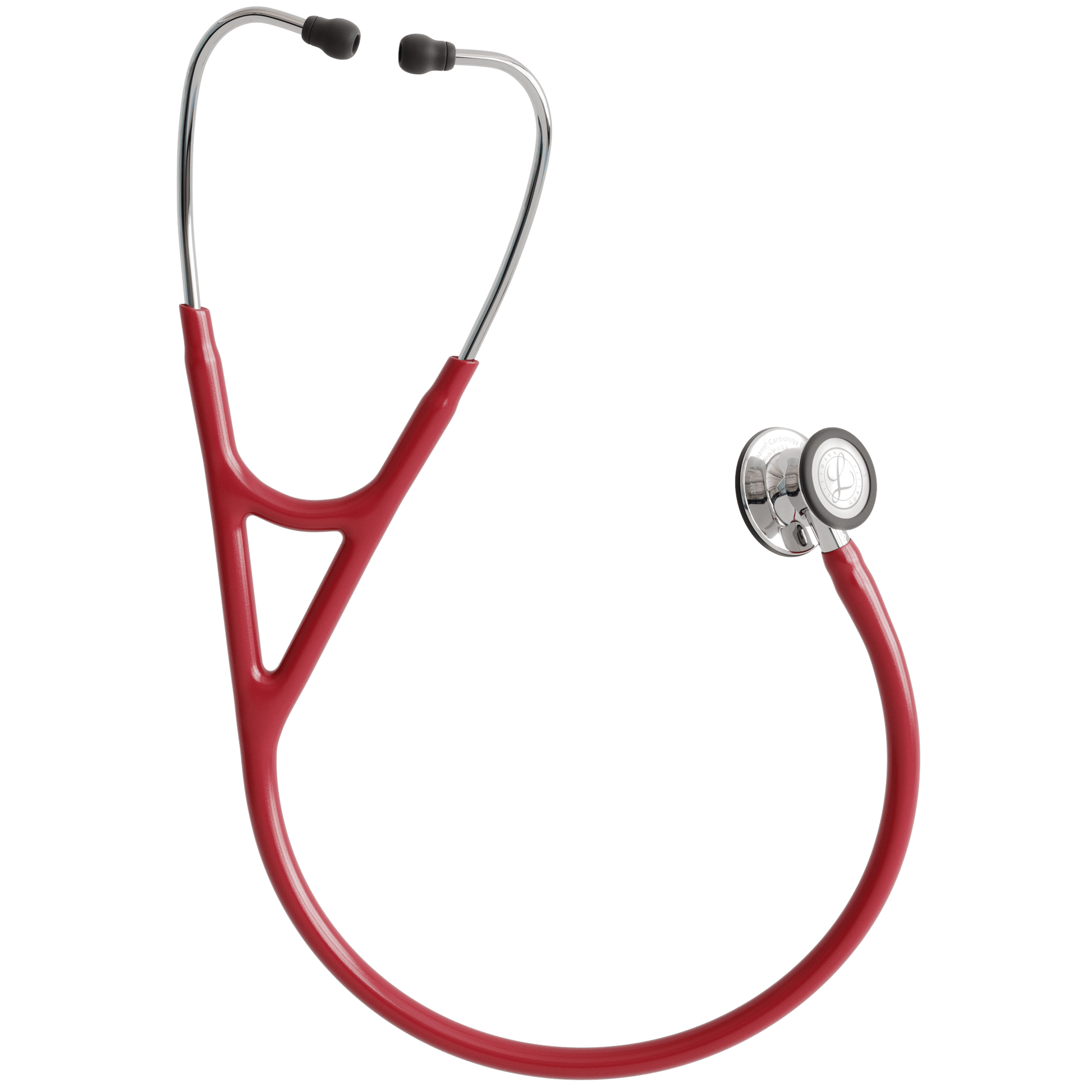 Littmann Cardiology Stethoscopes Littmann Cardiology IV Stethoscope Burgundy / Mirror 6170