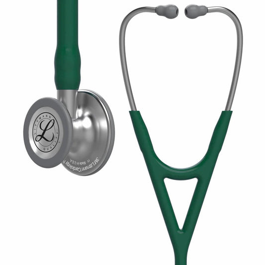 Littmann Cardiology Stethoscopes Littmann Cardiology IV Stethoscope Hunter Green 6155