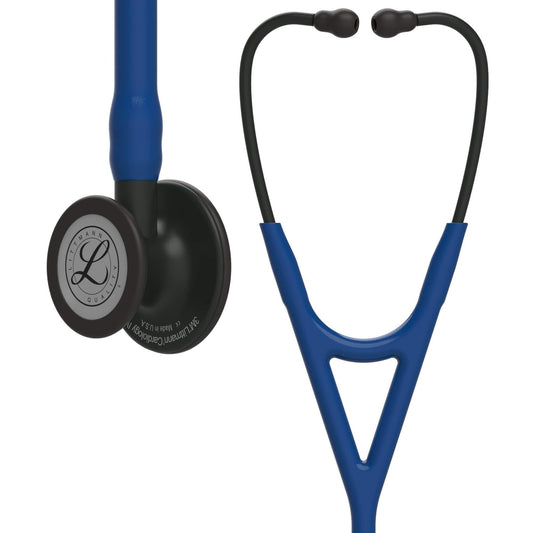 Littmann Cardiology Stethoscopes Littmann Cardiology IV Stethoscope Navy / Black 6168