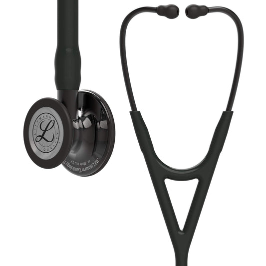 Littmann Cardiology Stethoscopes Littmann Cardiology IV Stethoscope Smoke Black / Black Stem 6232