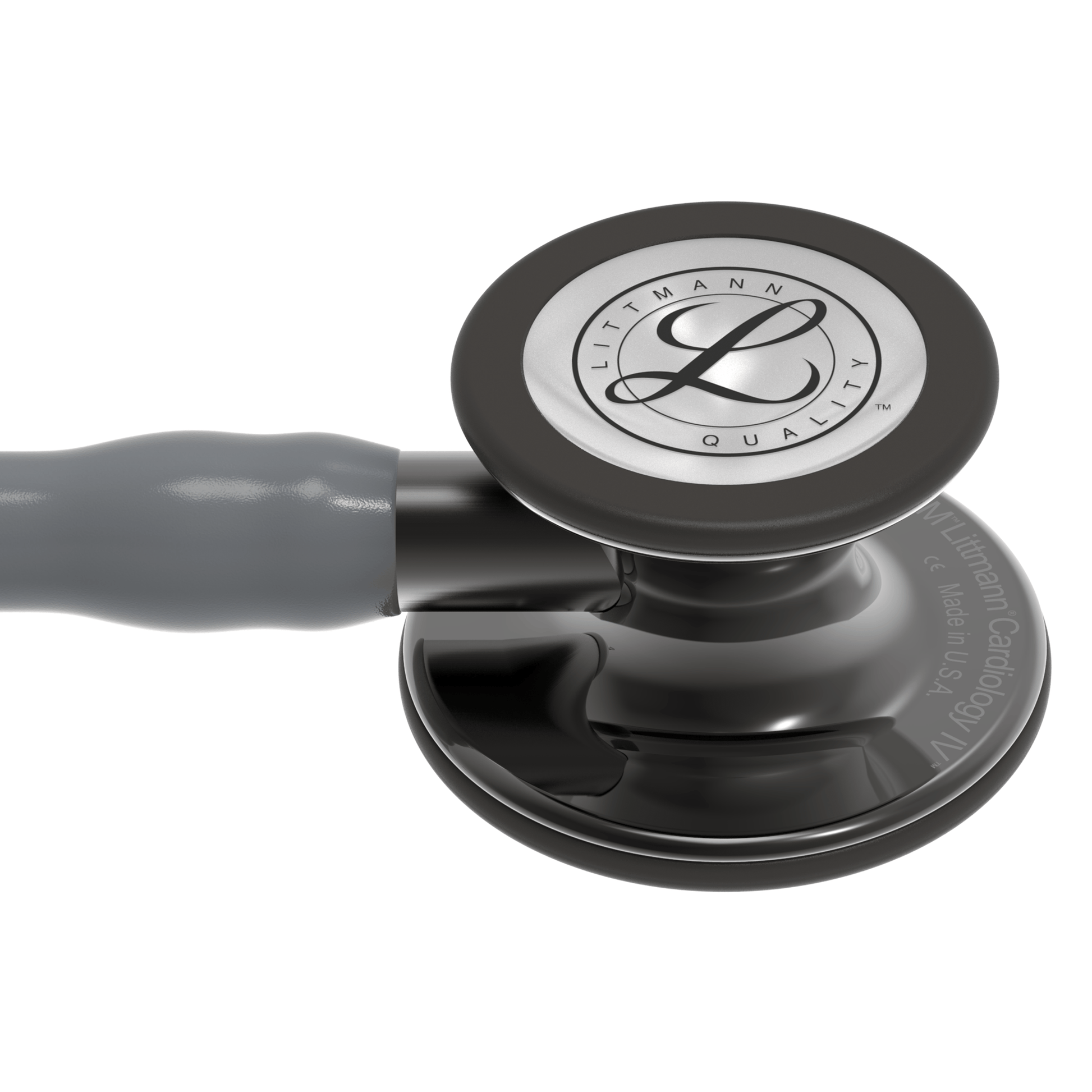 Littmann Cardiology Stethoscopes Littmann Cardiology IV Stethoscope Smoke Gray / Smoke Stem 6238