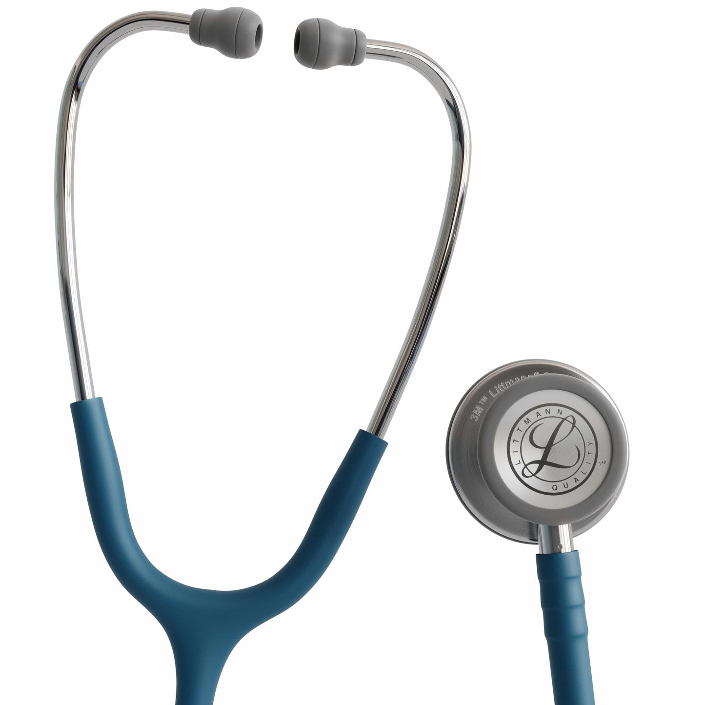 Littmann Classic III Stethoscope Stainless-finish Chestpiece SATIN in Caribbean Blue 5623C