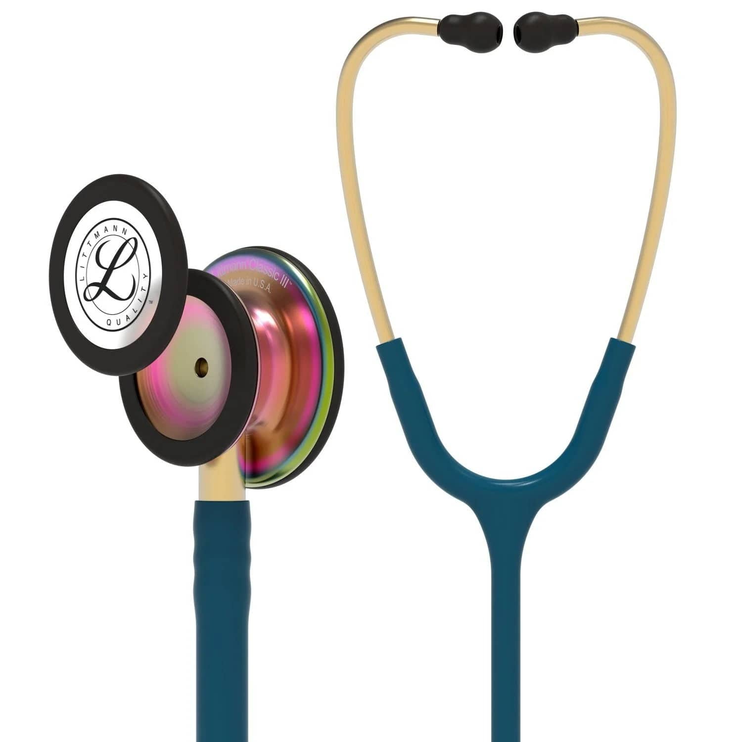 Littmann Classic Stethoscopes Littmann Classic III Stethoscope Caribbean/Rainbow 5807