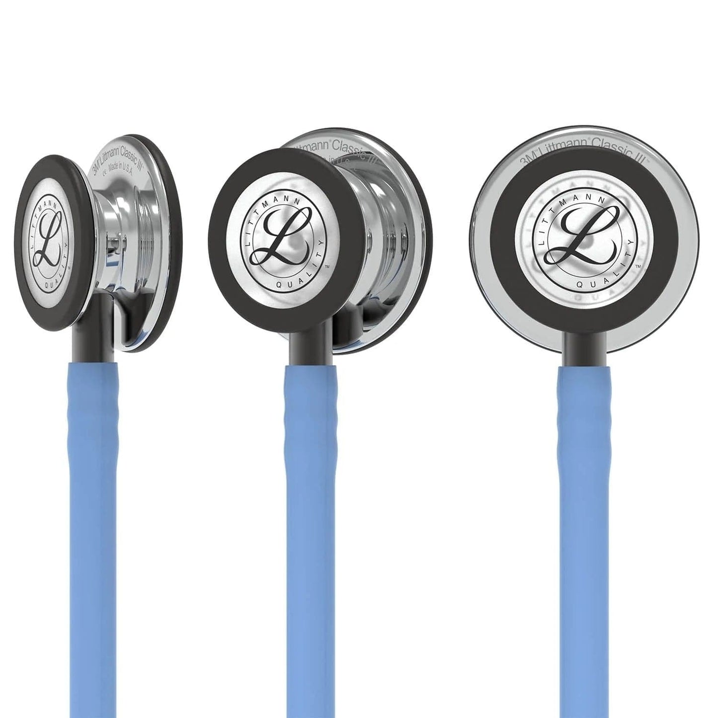 Littmann Classic Stethoscopes Littmann Classic III Stethoscope Mirror Ceil Blue Smoke Stem 5959
