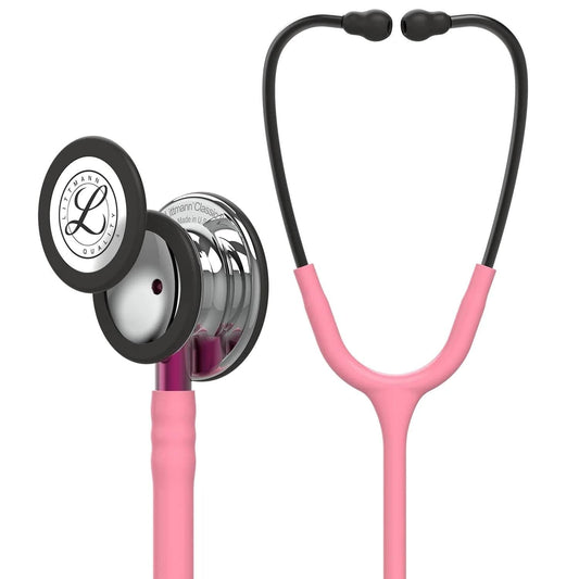 Littmann Classic Stethoscopes Littmann Classic III Stethoscope Mirror Pearl Pink/Pink Stem 5962