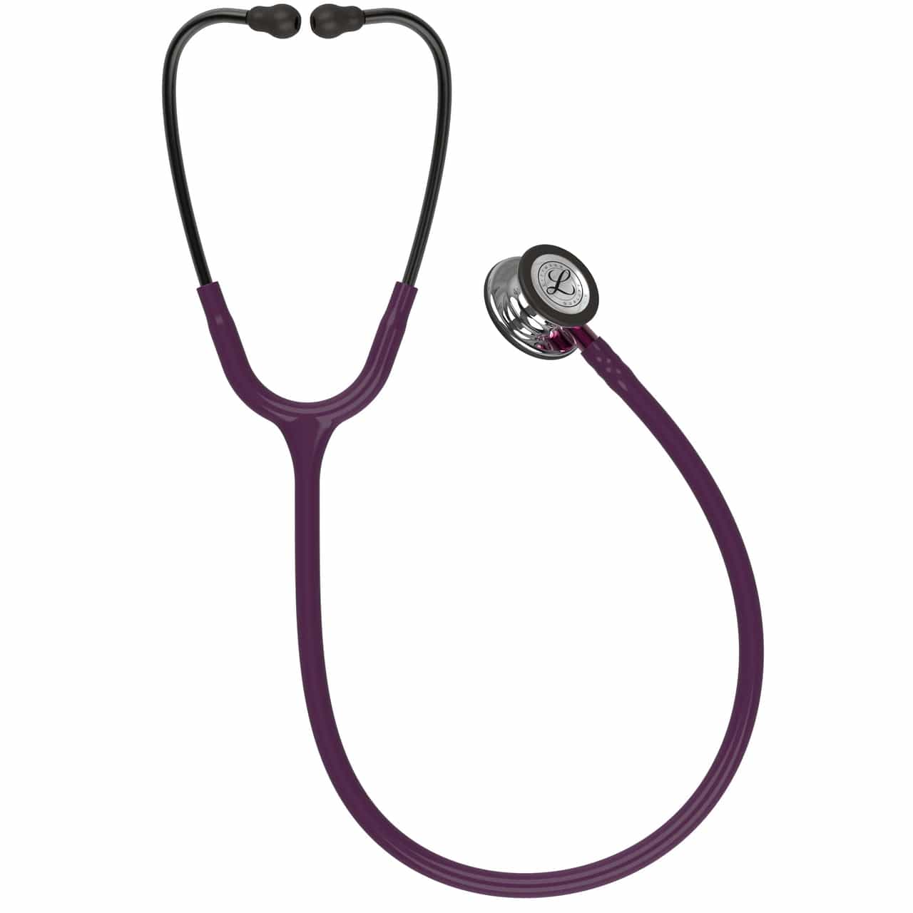 Littmann Classic Stethoscopes Littmann Classic III Stethoscope Mirror Plum Pink Stem 5960