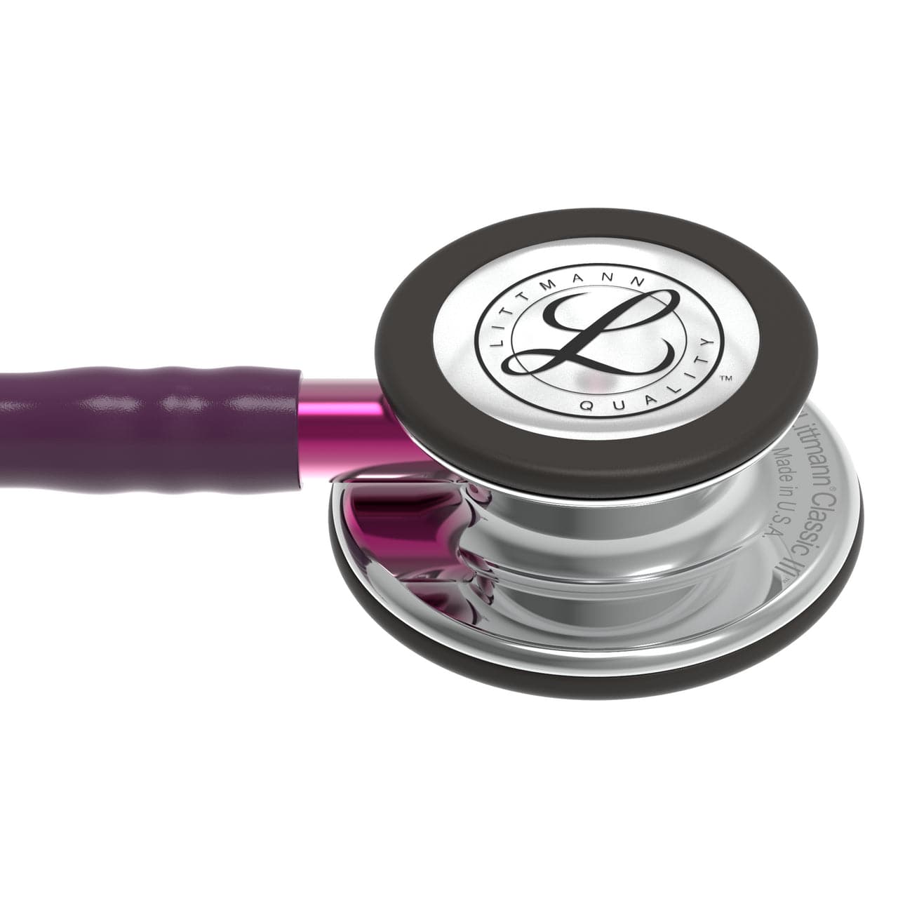 Littmann Classic Stethoscopes Littmann Classic III Stethoscope Mirror Plum Pink Stem 5960