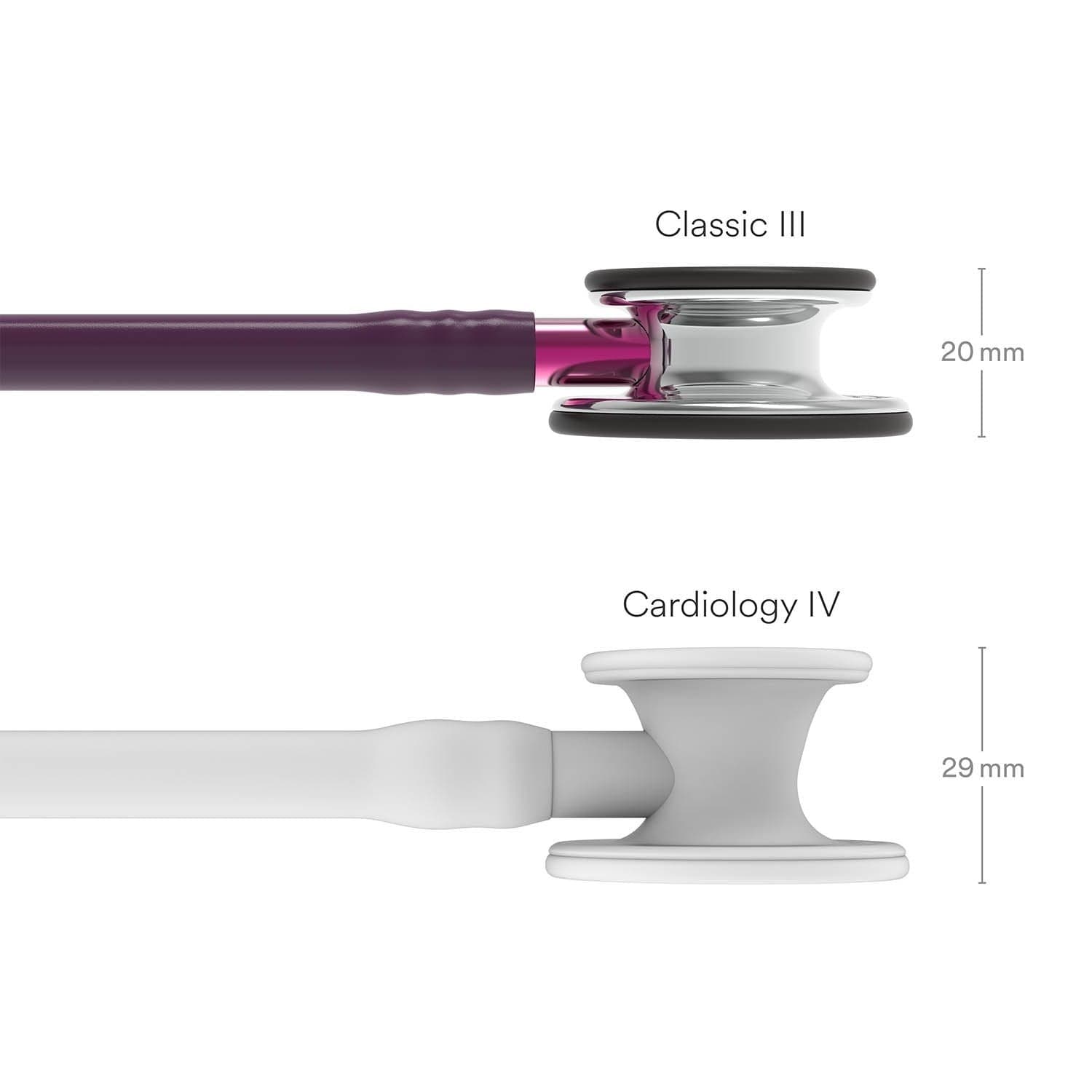 Littmann Classic Stethoscopes Littmann Classic III Stethoscope Mirror Plum Pink Stem 5960