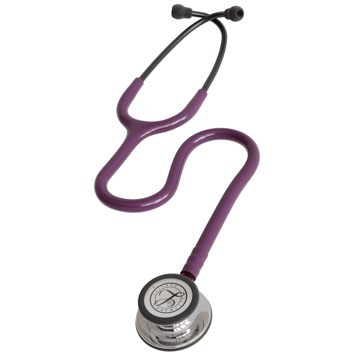 Littmann Classic Stethoscopes Littmann Classic III Stethoscope Mirror Plum Pink Stem 5960