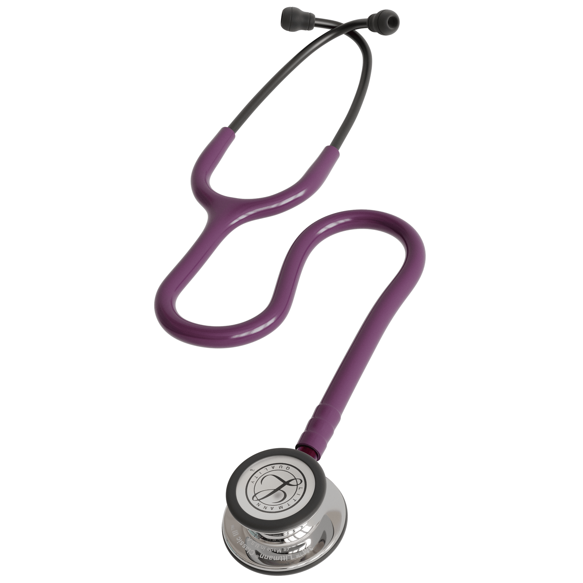 Littmann Classic Stethoscopes Littmann Classic III Stethoscope Mirror Plum Pink Stem 5960