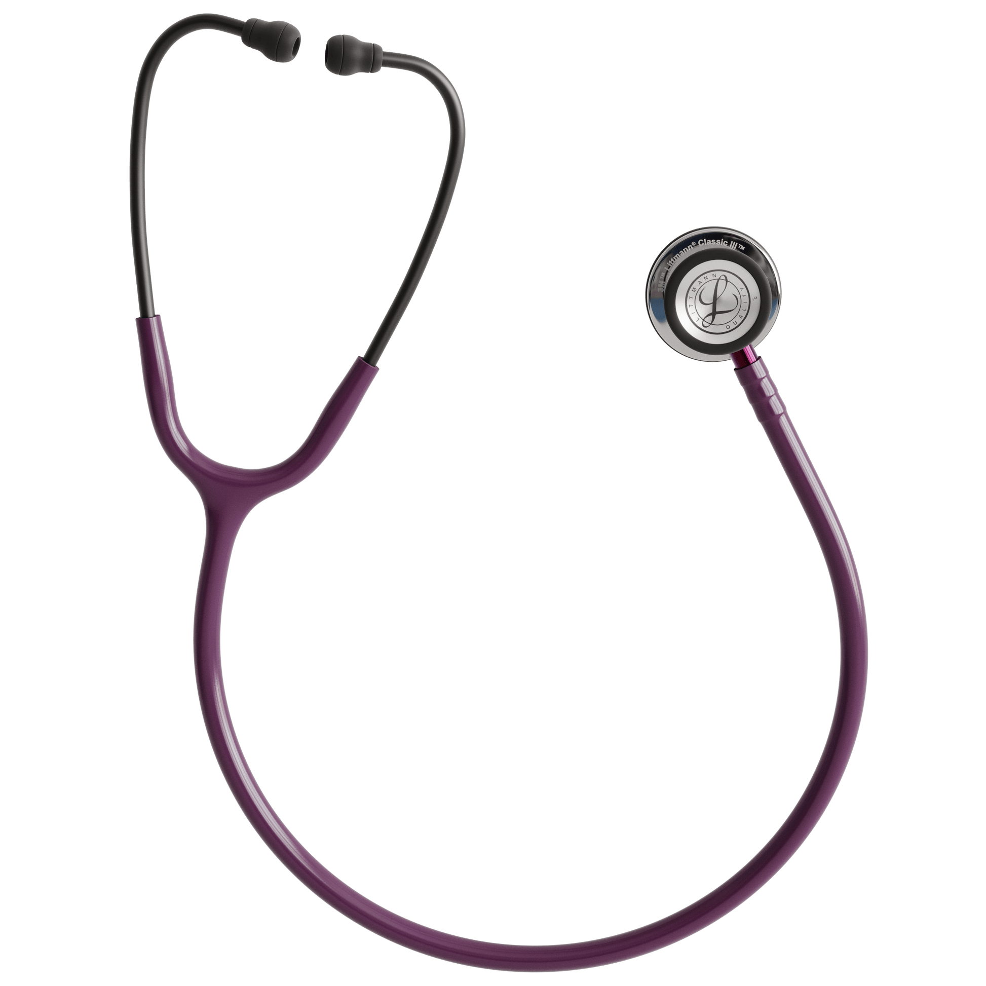 Littmann Classic Stethoscopes Littmann Classic III Stethoscope Mirror Plum Pink Stem 5960