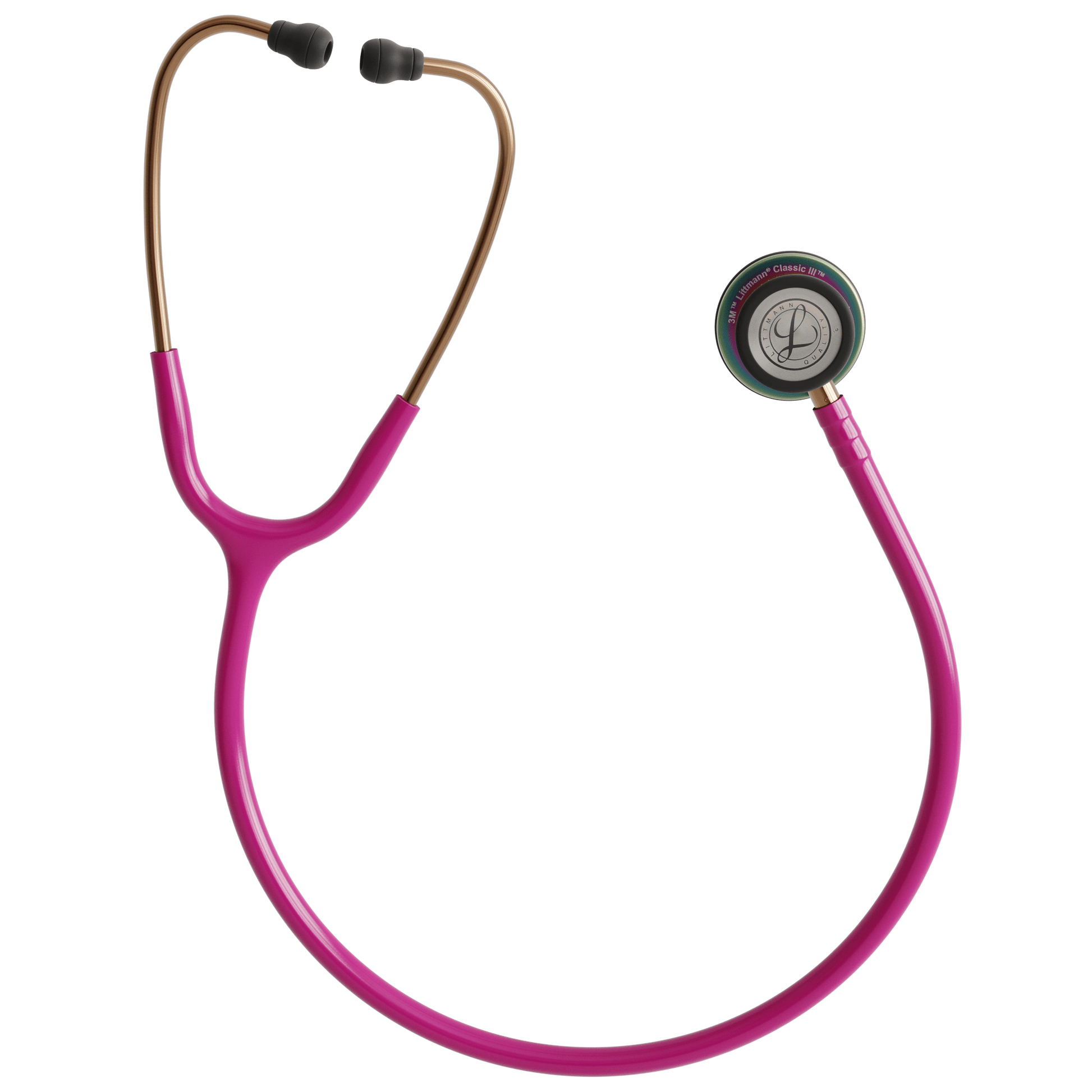 Littmann Classic Stethoscopes Littmann Classic III Stethoscope Raspberry/Rainbow 5806