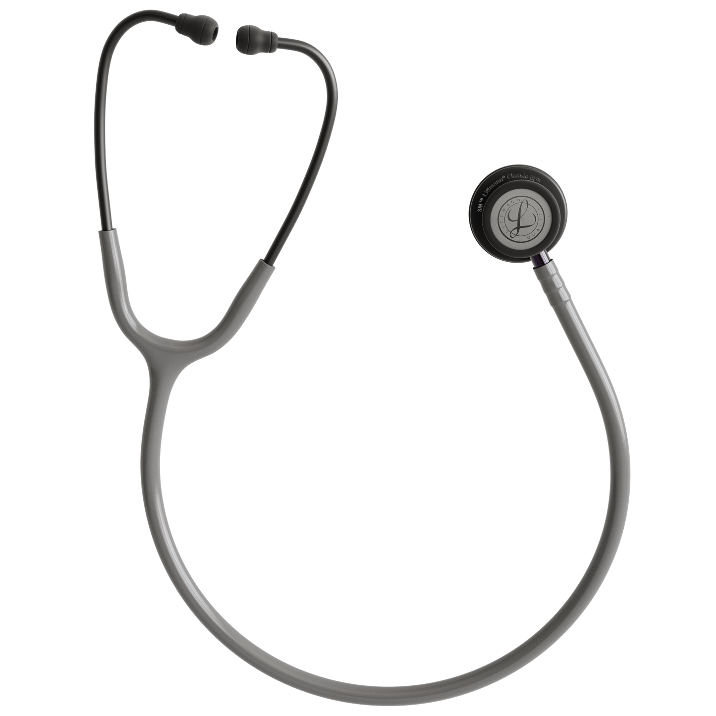 Littmann Classic Stethoscopes Littmann Classic III Stethoscope Smoke Grey with Violet Grey Stem 5873