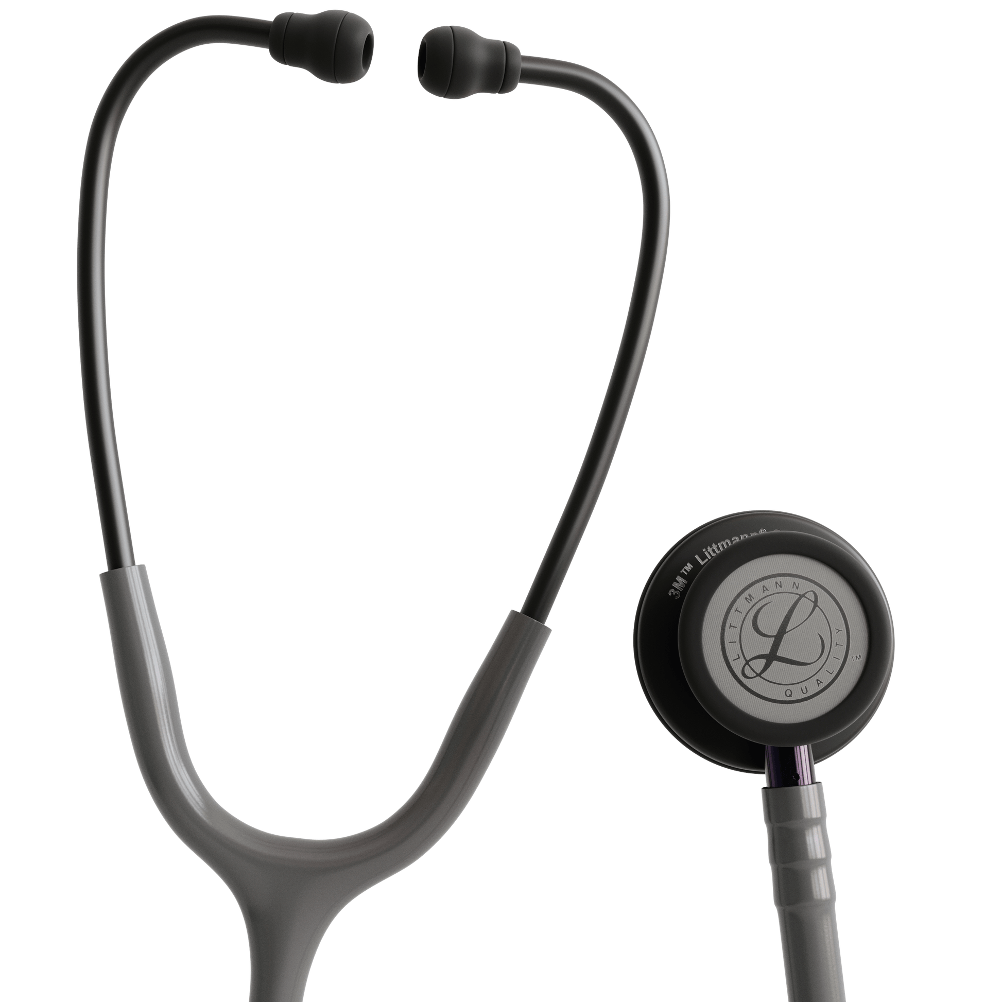 Littmann Classic Stethoscopes Littmann Classic III Stethoscope Smoke Grey with Violet Grey Stem 5873