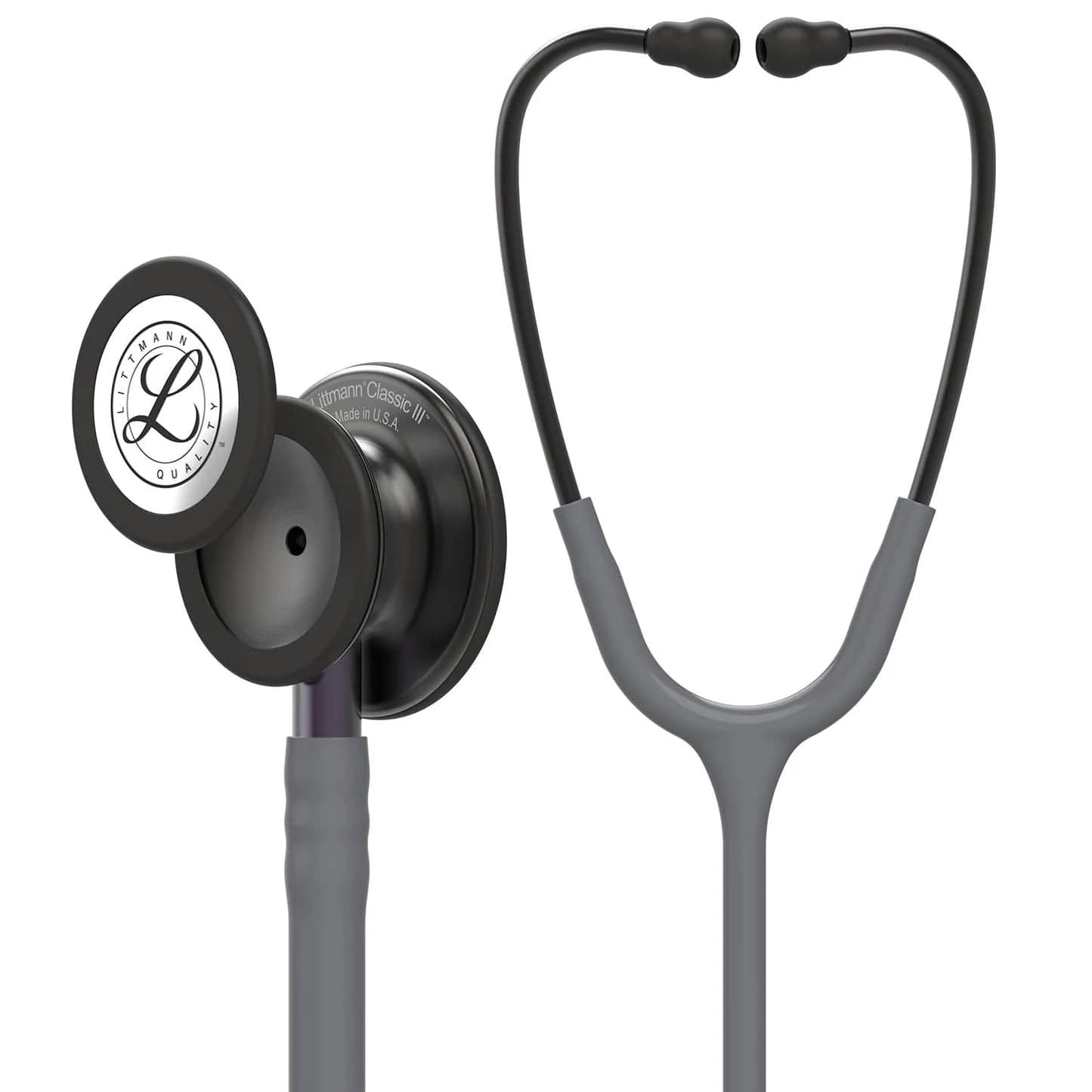 Littmann Classic Stethoscopes Littmann Classic III Stethoscope Smoke Grey with Violet Grey Stem 5873
