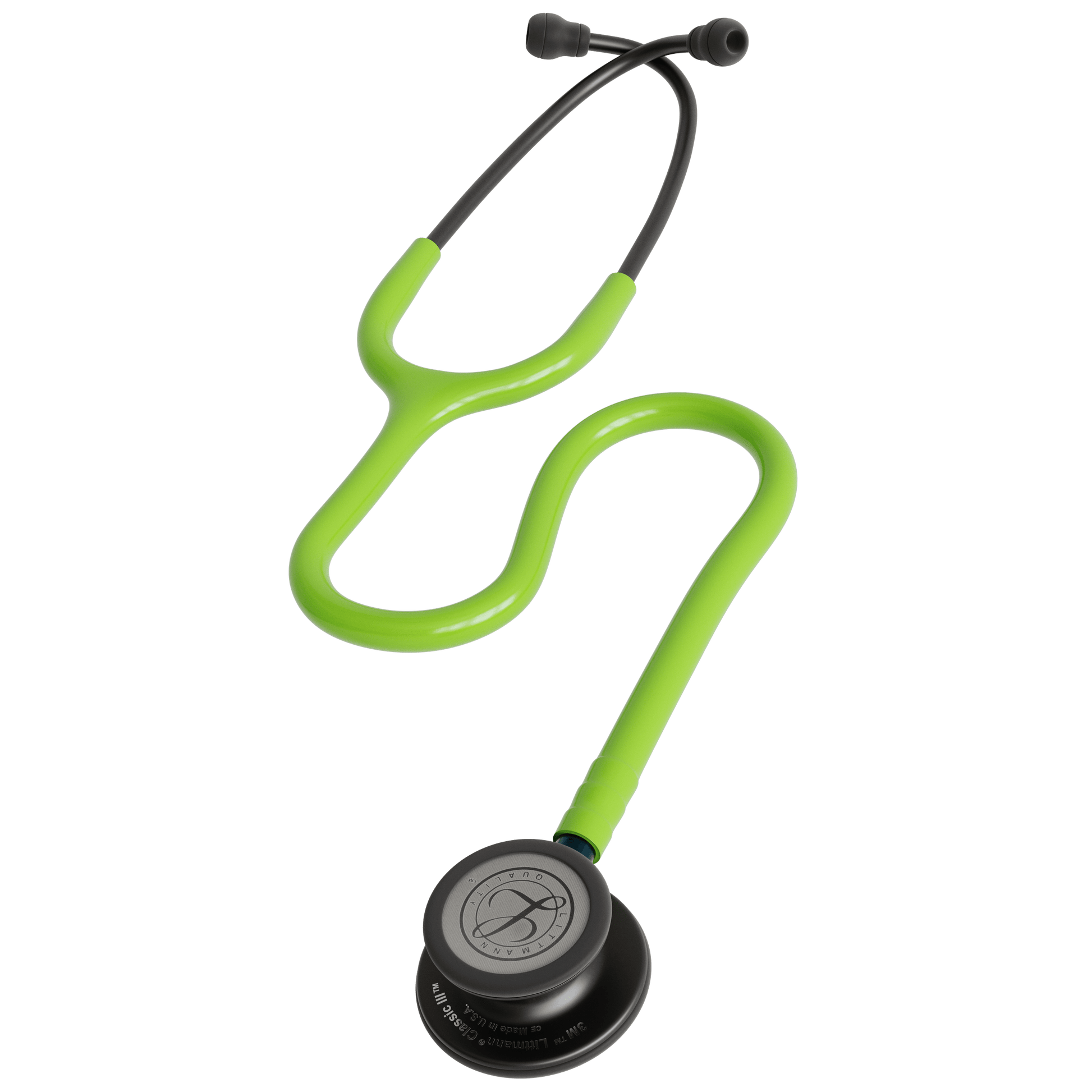Littmann Classic Stethoscopes Littmann Classic III Stethoscope Smoke Lime Green Blue Stem 5875