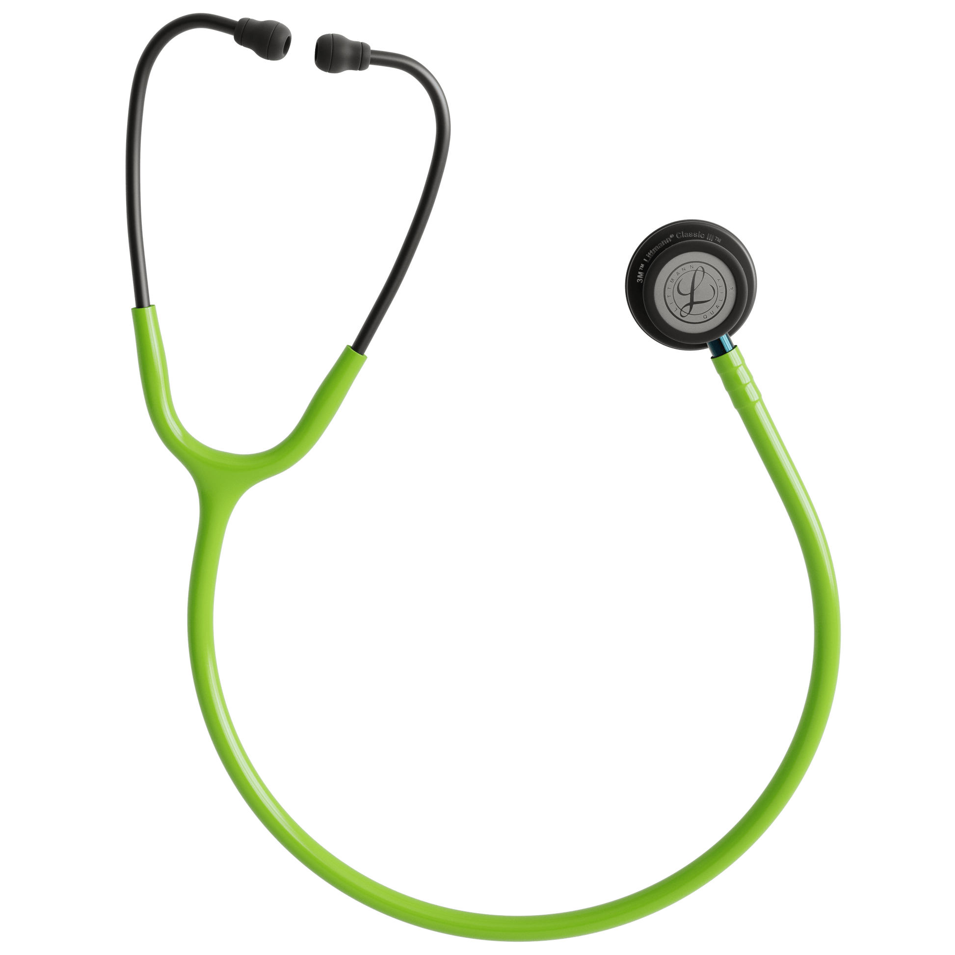 Littmann Classic Stethoscopes Littmann Classic III Stethoscope Smoke Lime Green Blue Stem 5875