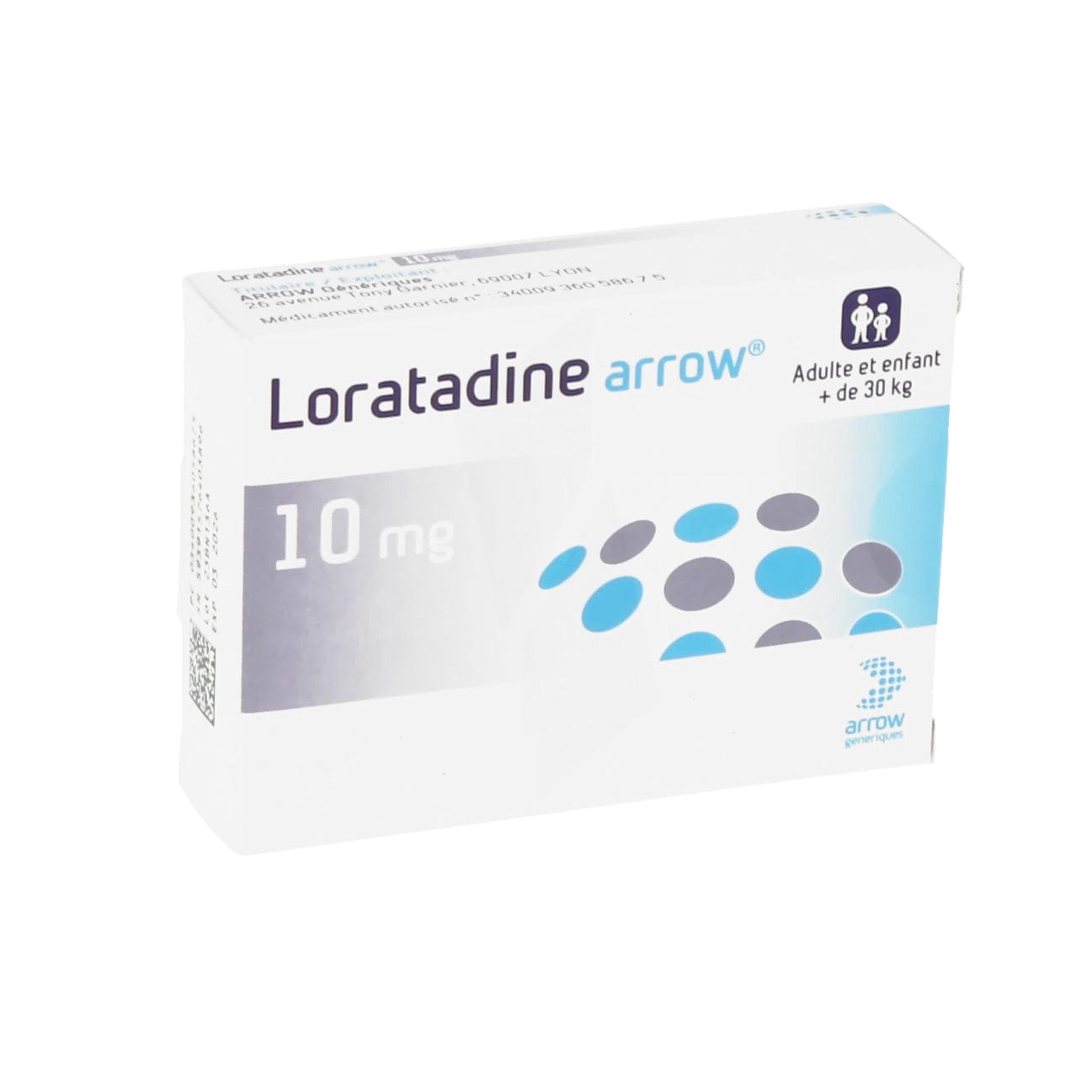 Arrow Pharmaceuticals Allergy Medications Loratadine 10mg Tablets - Non-Drowsy Allergy Relief