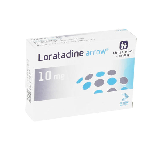 Arrow Pharmaceuticals Allergy Medications Loratadine 10mg Tablets - Non-Drowsy Allergy Relief